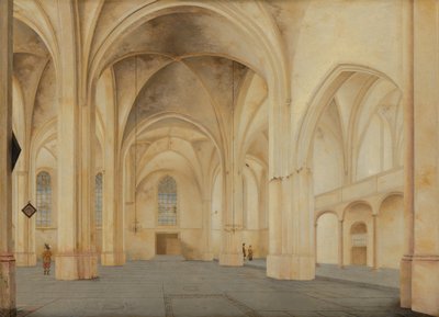 The Interior of the Cunerakerk in Rhenen by Pieter Janszoon Saenredam